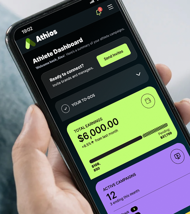 Adthlete dashboard